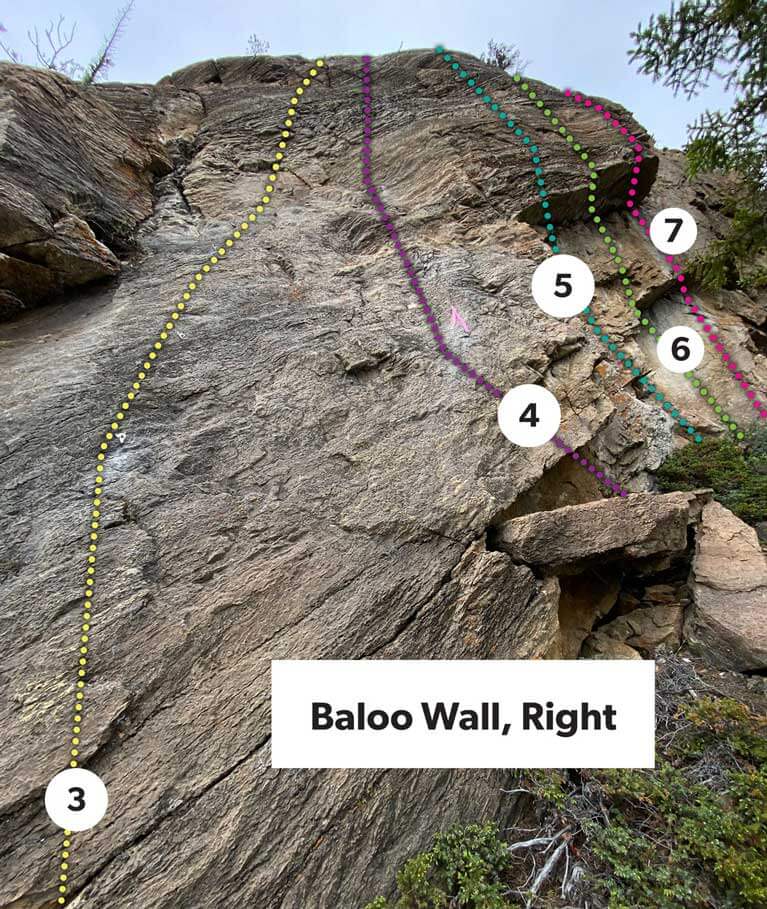 Whirlpool Ridge - Baloo Wall, Right