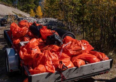 2020 Fall Cleanup garbage bags