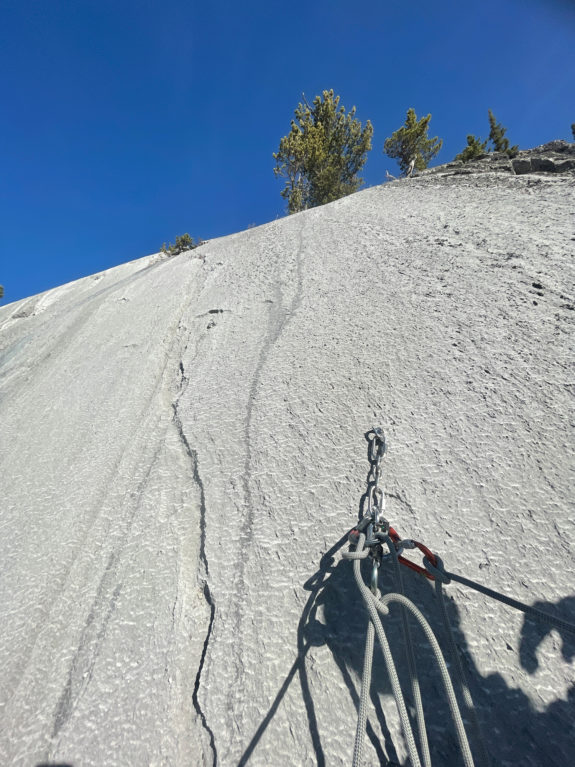 Looking up at Pitch 4