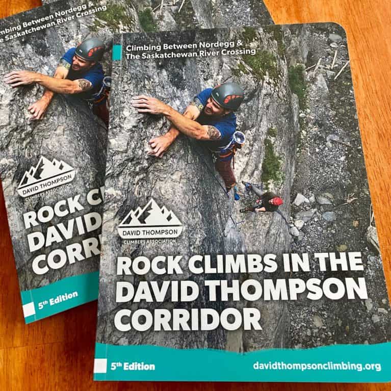 2022 Rocks CLimbs in the David Thompson Corridor Book Cover